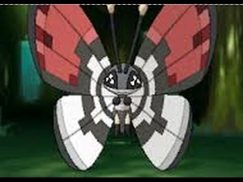 【ポケセン】モンスターボール柄のビビヨンが今だけゲット出来る！！早速貰いに行った。