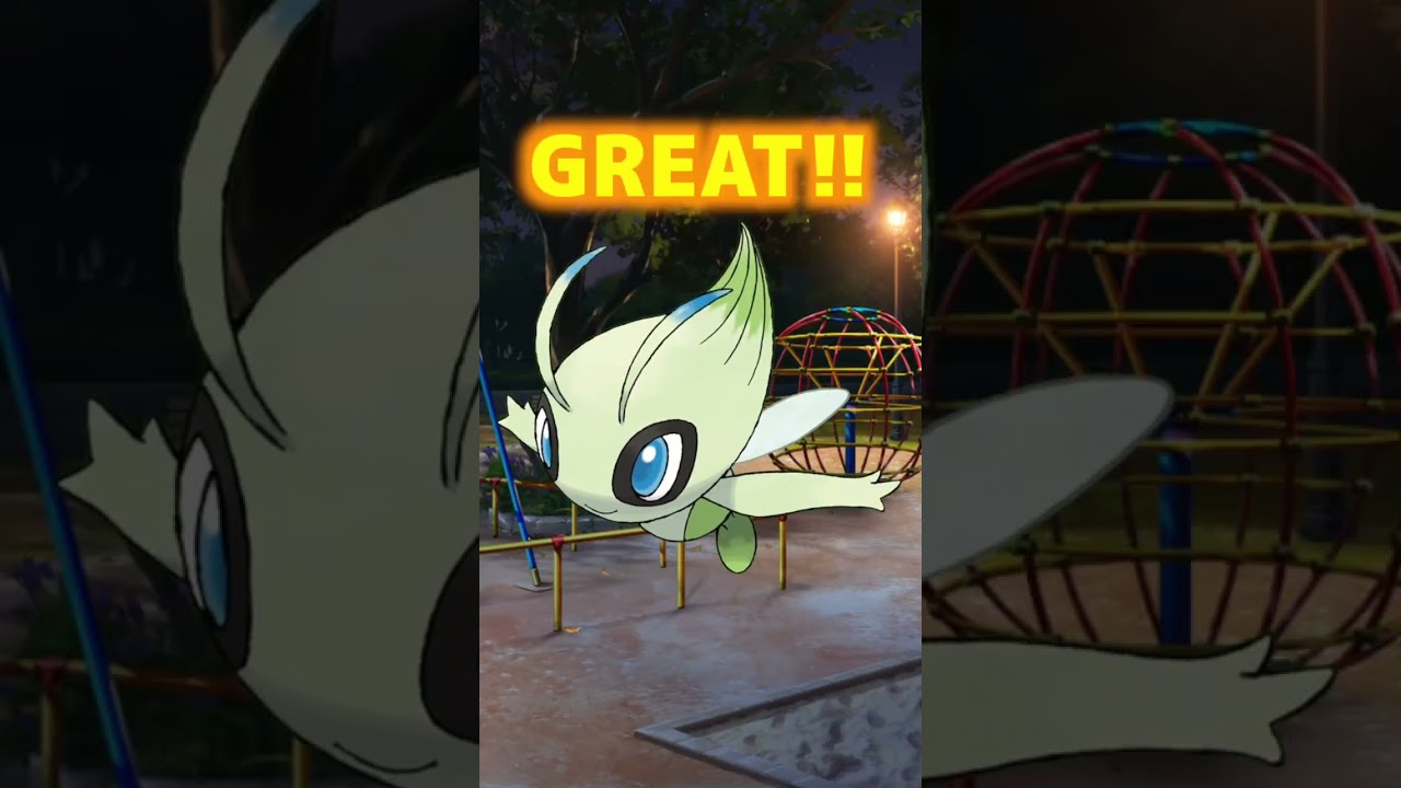 Let's Challenge!!! Level.5-2【セレビィ/Celebi】#shorts #pokemon