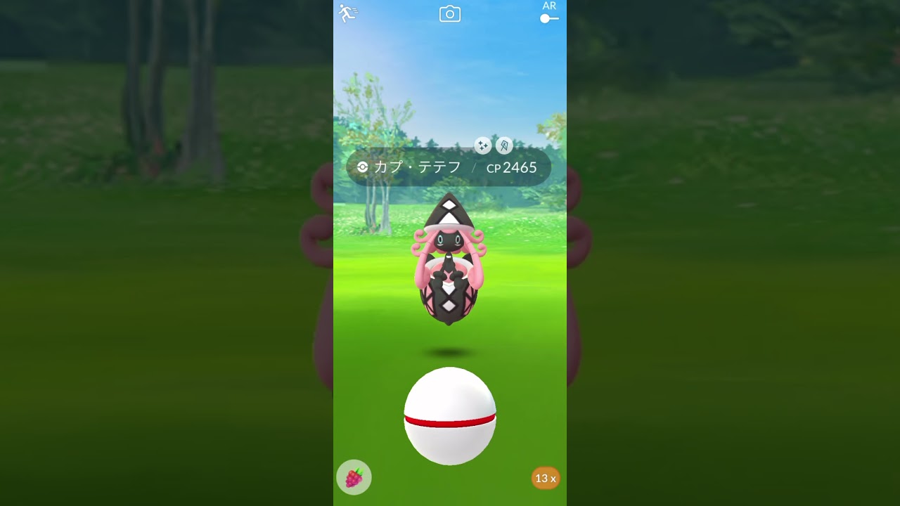 たったの3匹で色違いのカプ・テテフに出会えたサラリーマン #shorts