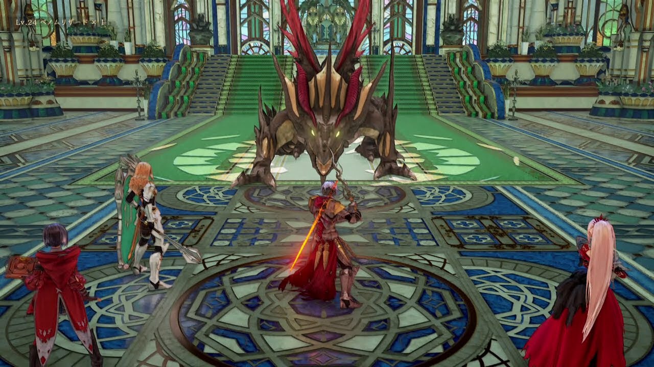 PS4 テイルズオブアライズ VS ベノムリザード (ハード / ノーダメージ)