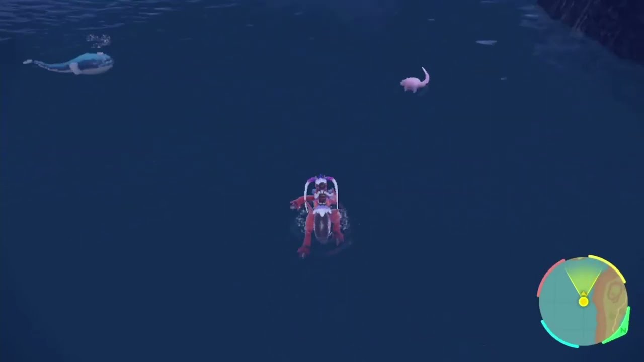 壁にヤドン刺さってた