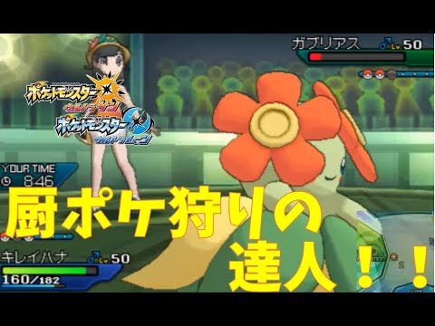 誇張抜きでマジでキレイハナ環境に刺さってないか？？クソ強いんだがこいつ【ポケモンUSUM マイナーレート実況ウルトラサン ムーン】