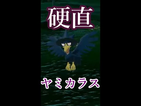【ポケモンアルセウス】アゴが外れて硬直するヤミカラス