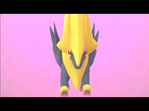 色違いメガライボルト図鑑登録【ポケモンGO】