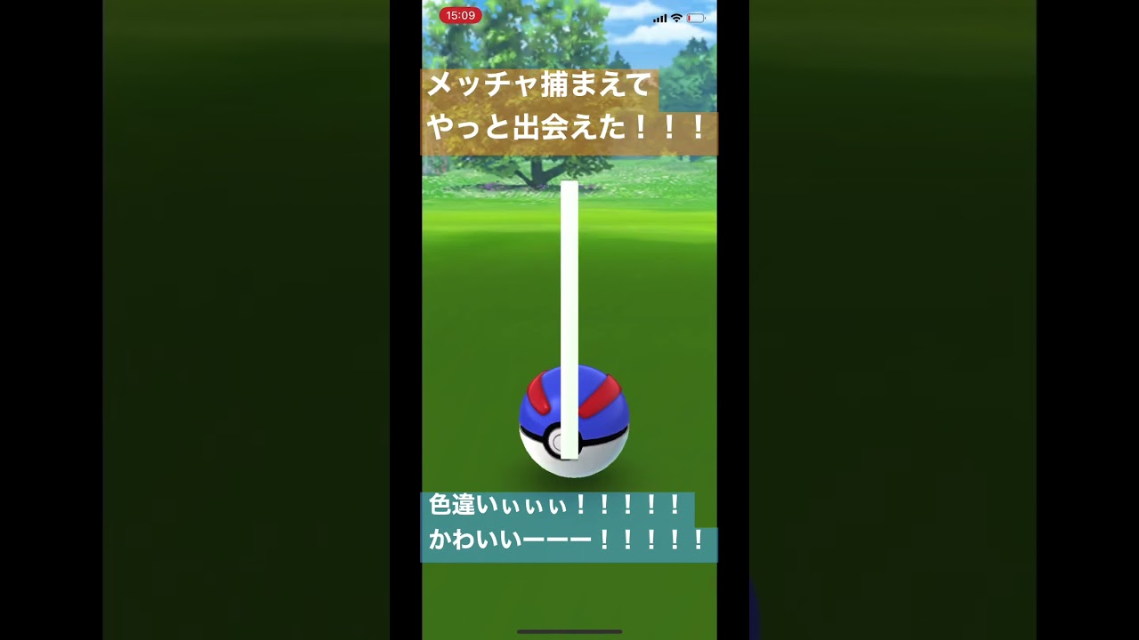 出逢えた✨ #shorts #色違い #ミニリュウ #pokemongo