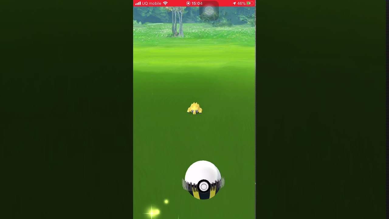 バチュルをゲット(ポケモンGO)