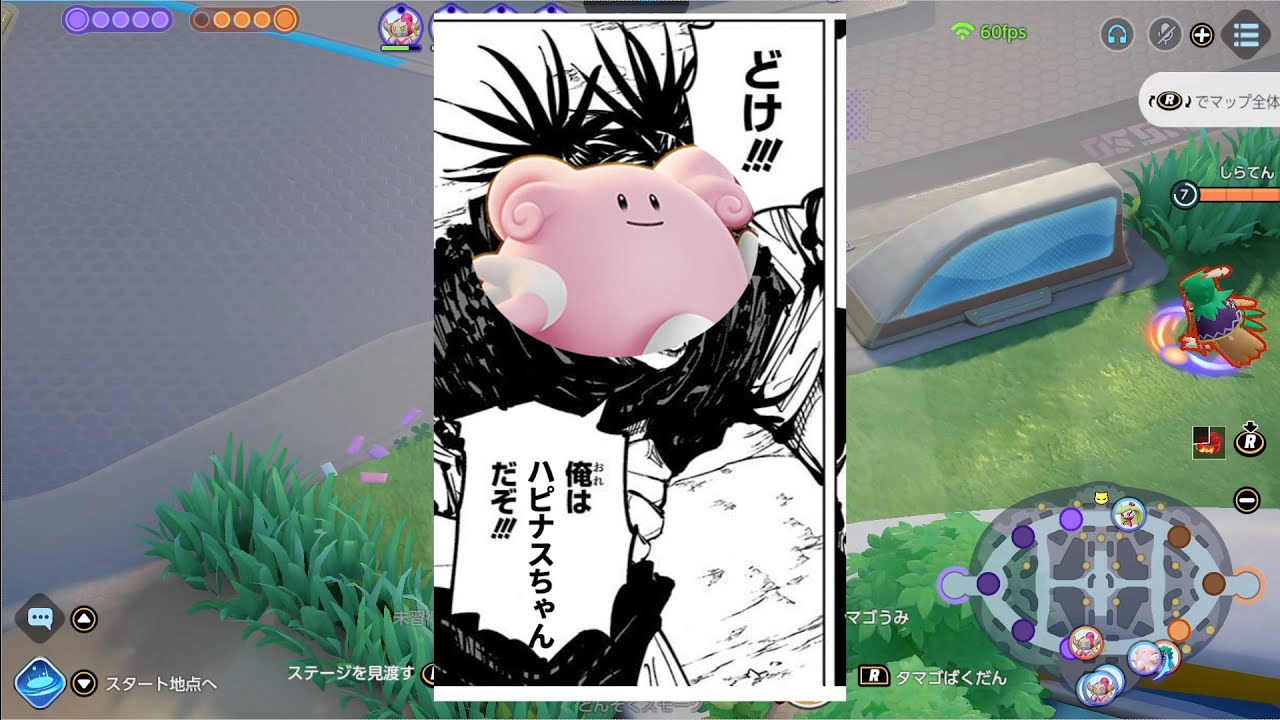 どけ！　俺はハピナスちゃんだぞ！　Twitterでバズった砲丸投げハピナス