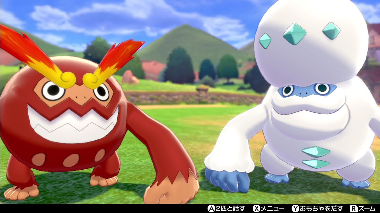 ポケモンホーム解禁！ガラルヒヒダルマと原種ヒヒダルマでキャンプ！【ポケモン剣盾/ソードシールド/ポケモンHOME】