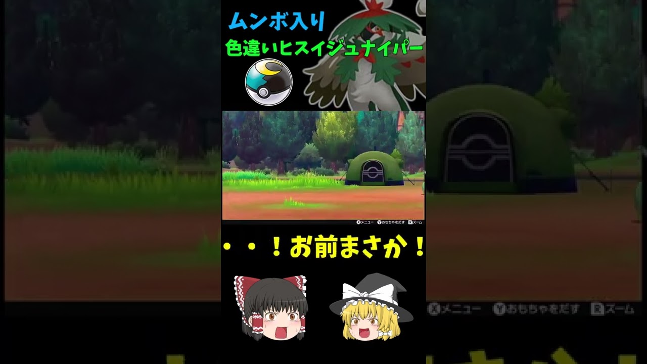 ムーンボール入り色違いヒスイジュナイパーを手に入れた代償