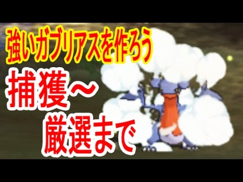 【強いガブリアスを作ろう】ウルボ捕獲から性格厳選までやってみたぜ！ポケットモンスターサン・ムーン　つちのこ実況