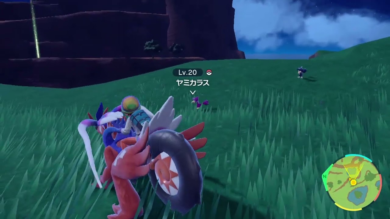 ポケモンSV／ヤミカラス色違い発見