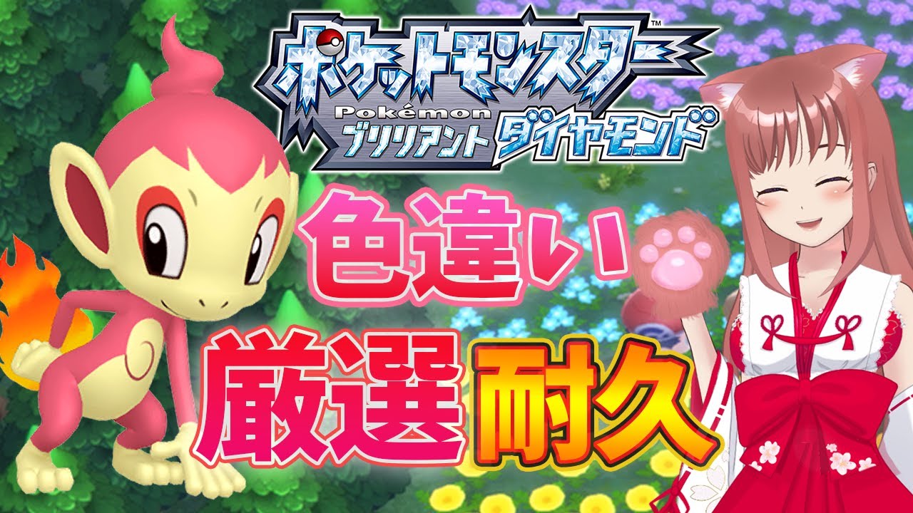 【ポケモンBDSP】色違いヒコザル耐久 14日目　こはるん実況  【ライブ】ポケットモンスター ブリリアントダイヤモンド・シャイニングパール　ダイパリメイク　初見