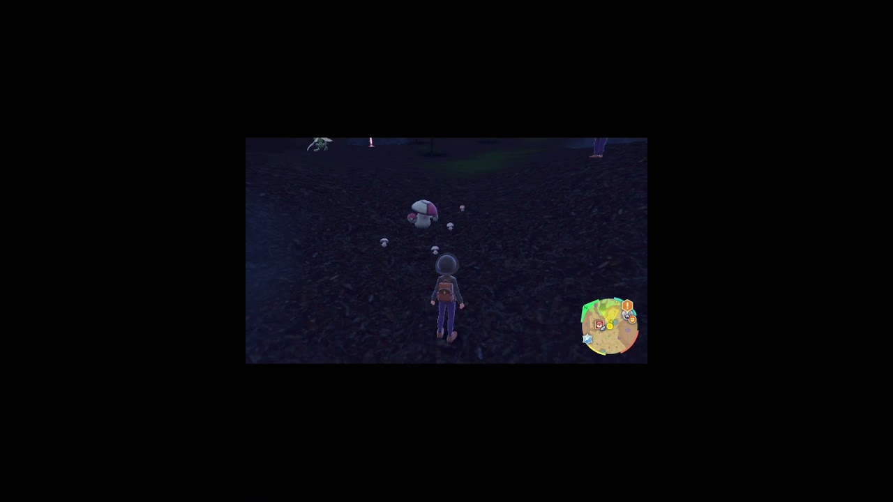 アピールが一時的に発生するタマゲタケとモロバレル　「ポケットモンスターバイオレット」