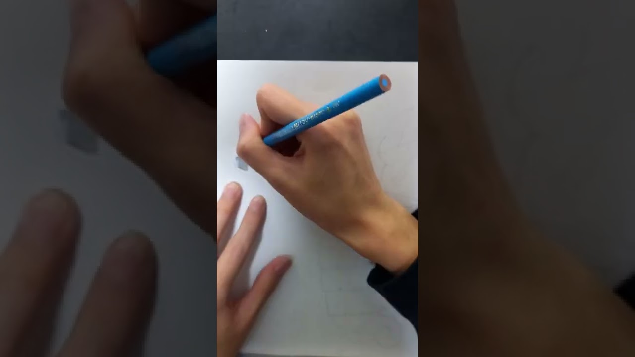 【初代151匹】ポケモン描けるかな？ 【53匹目 シードラ Seadra】 #Shorts