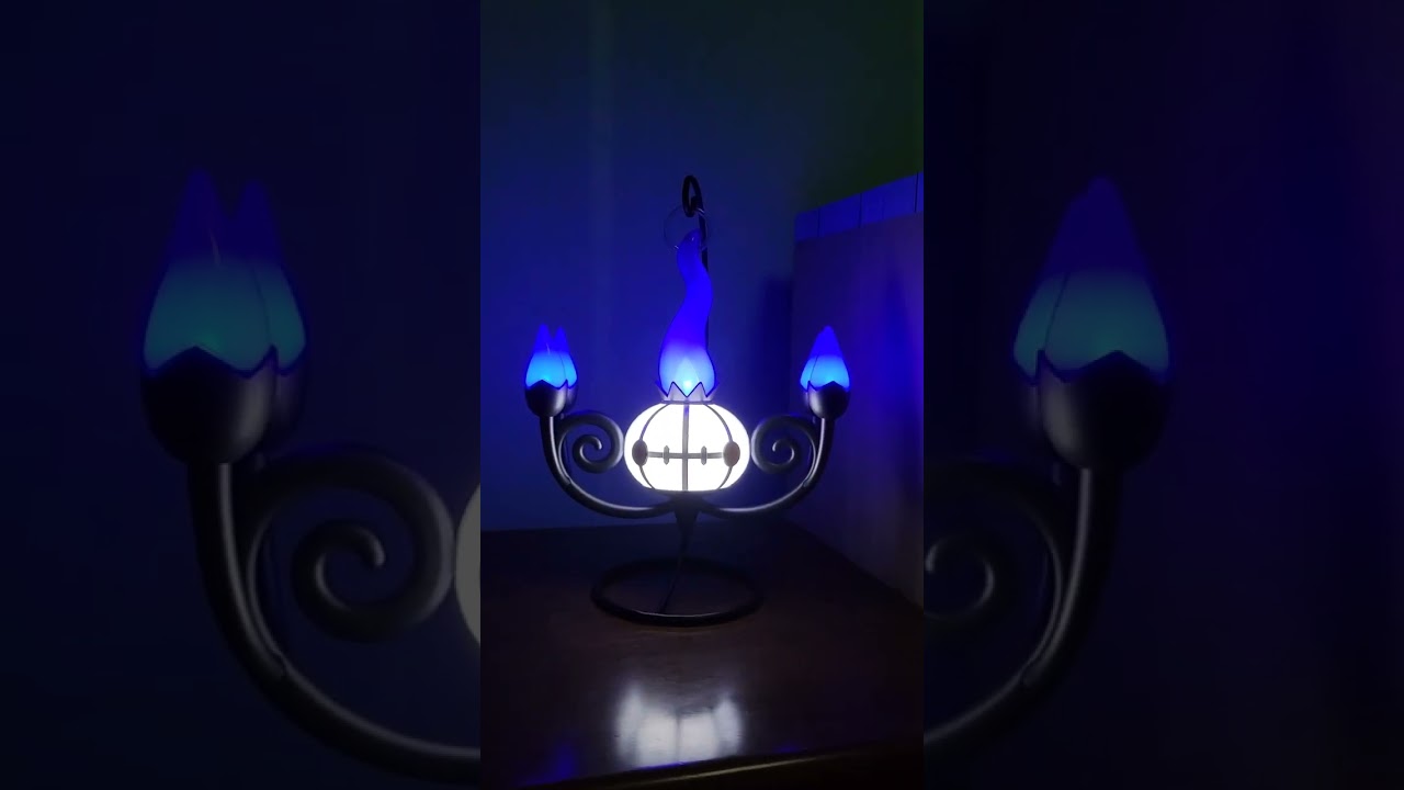 シャンデラのLEDライトがエモすぎる