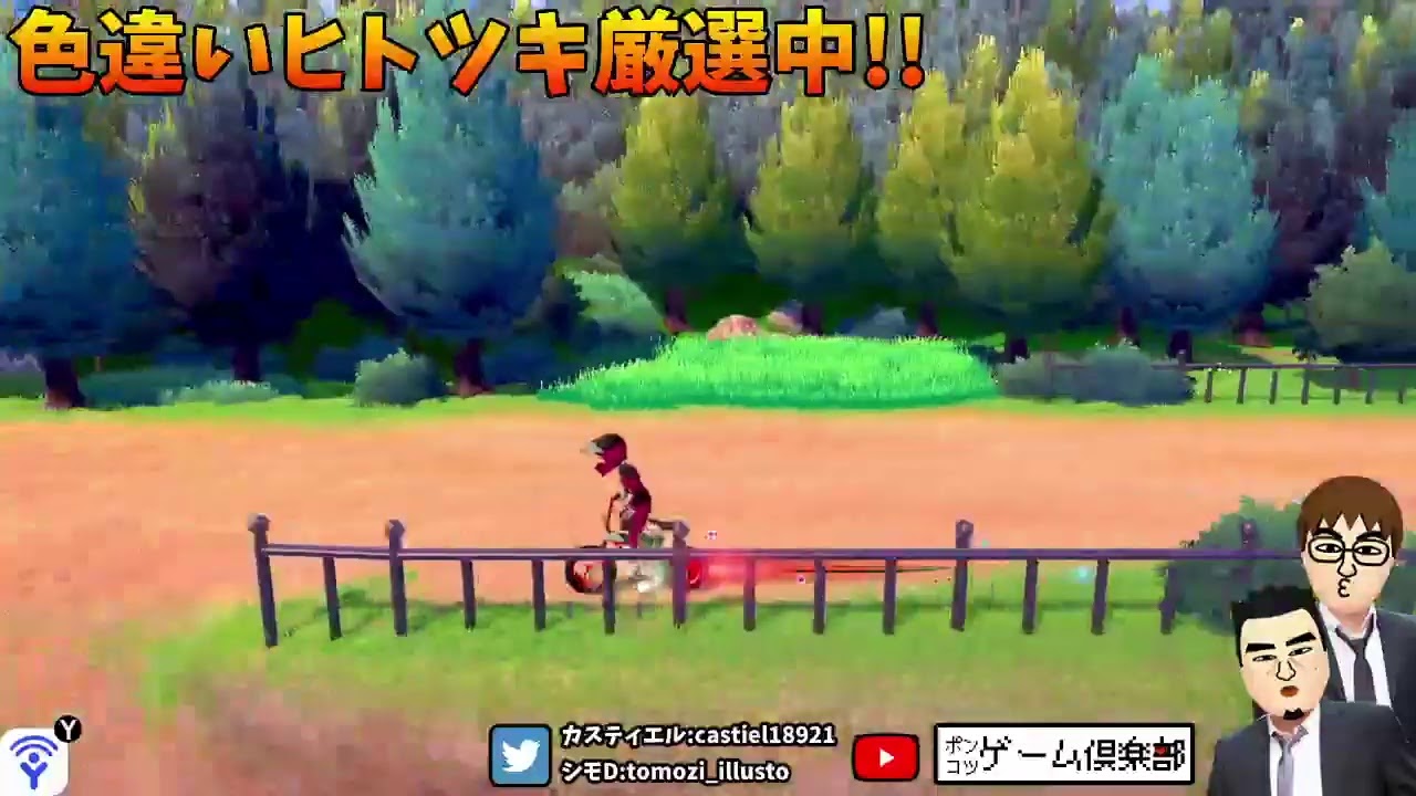 ＃５【ポケモン】ヒトツキ色違い６V厳選!!