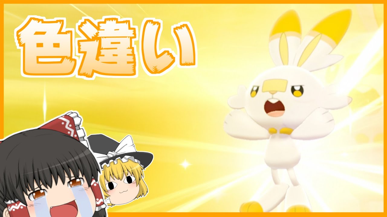 【ポケモン剣盾】サッカーやろうぜ！　リベロ色ヒバニー！+色違い紹介【ゆっくり実況】