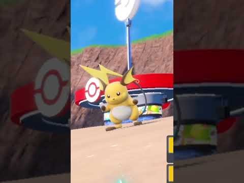 『ライチュウ』のかみなりパンチ｜ポケモンSV#Shorts