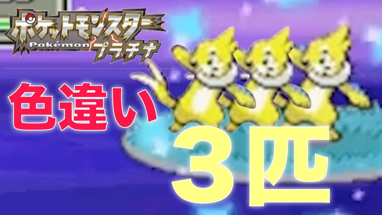 【ポケトレ】色違いブイゼルを乱獲していく動画 shiny Buizeru