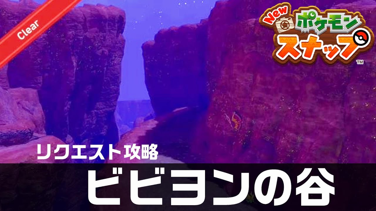 ビビヨンの谷【Newポケモンスナップ・リクエスト攻略】