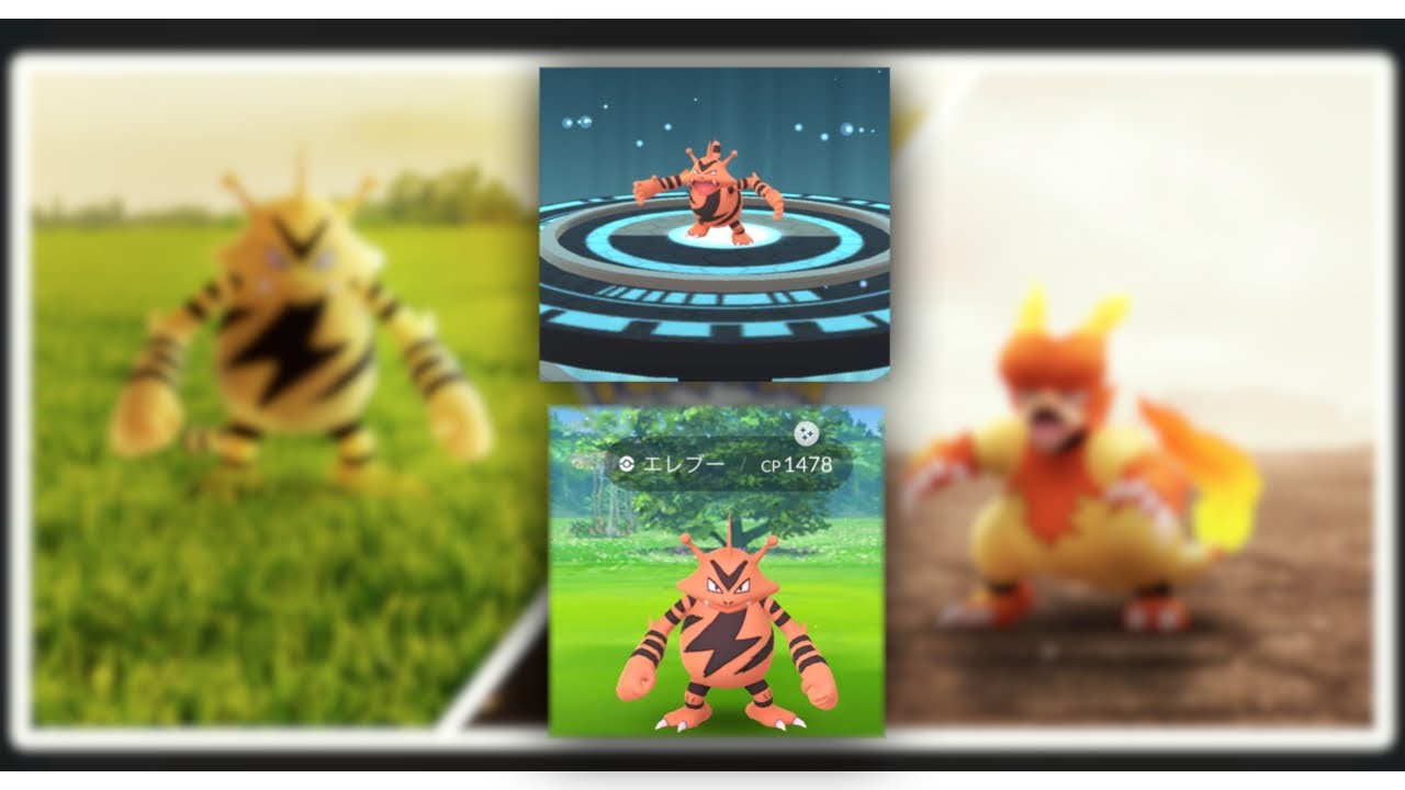 【ポケモンGO】エレブー色違いGET &進化#125 コミュニティ・ディ　PokémonGO