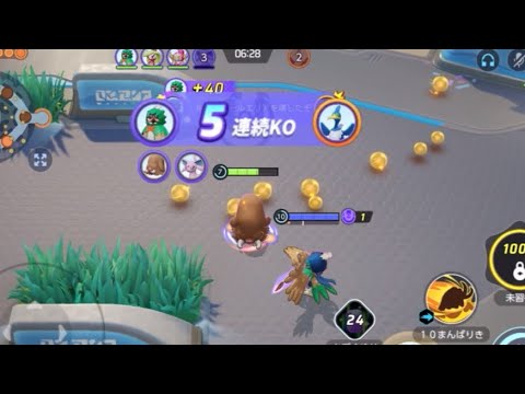 味方のジュナイパーがエグすぎて驚いたんだよね。()ポケモンユナイト