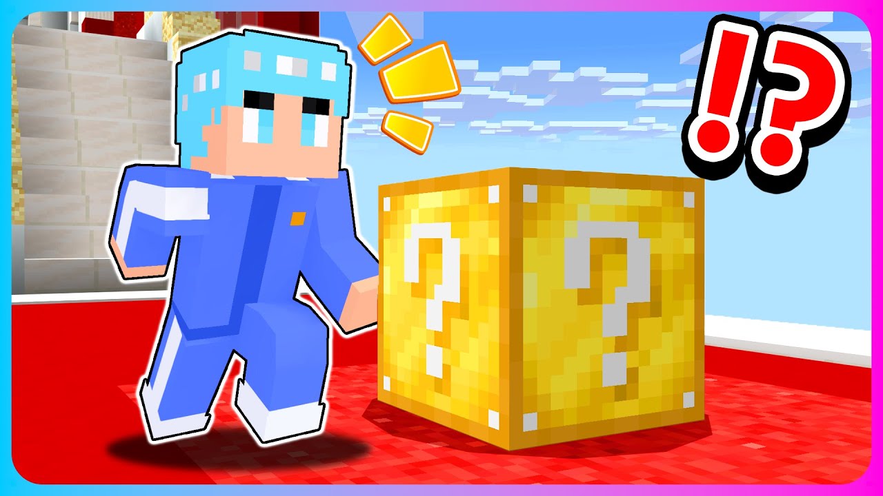 ケンカ勃発！？ラッキーブロックレース対決がヤバすぎたｗｗｗ❓🎁【マイクラ / まいくら】