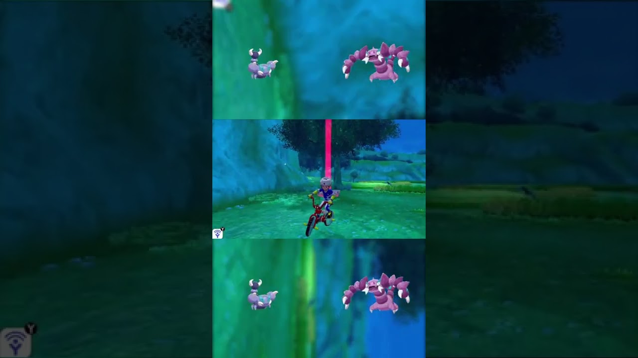 ドラピオンが取り逃がしたトレーナーにファイヤーアタックを打つスコルピ #shorts