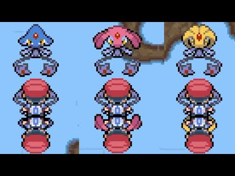 アグノム・エムリット・ユクシー捕獲【プラチナ/ポケモン】