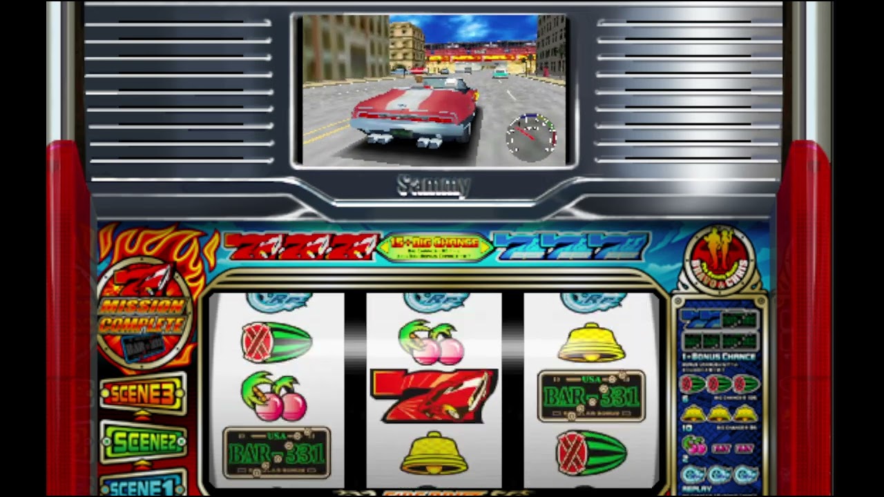 【パチスロ】サミー4号機　ファイヤードリフト