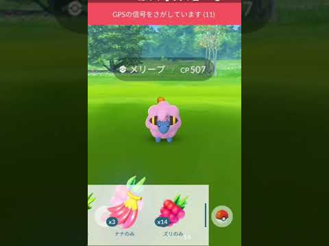 【ポケモンGO】7/27(金) メリープ 色違いGET！＼(^o^)／