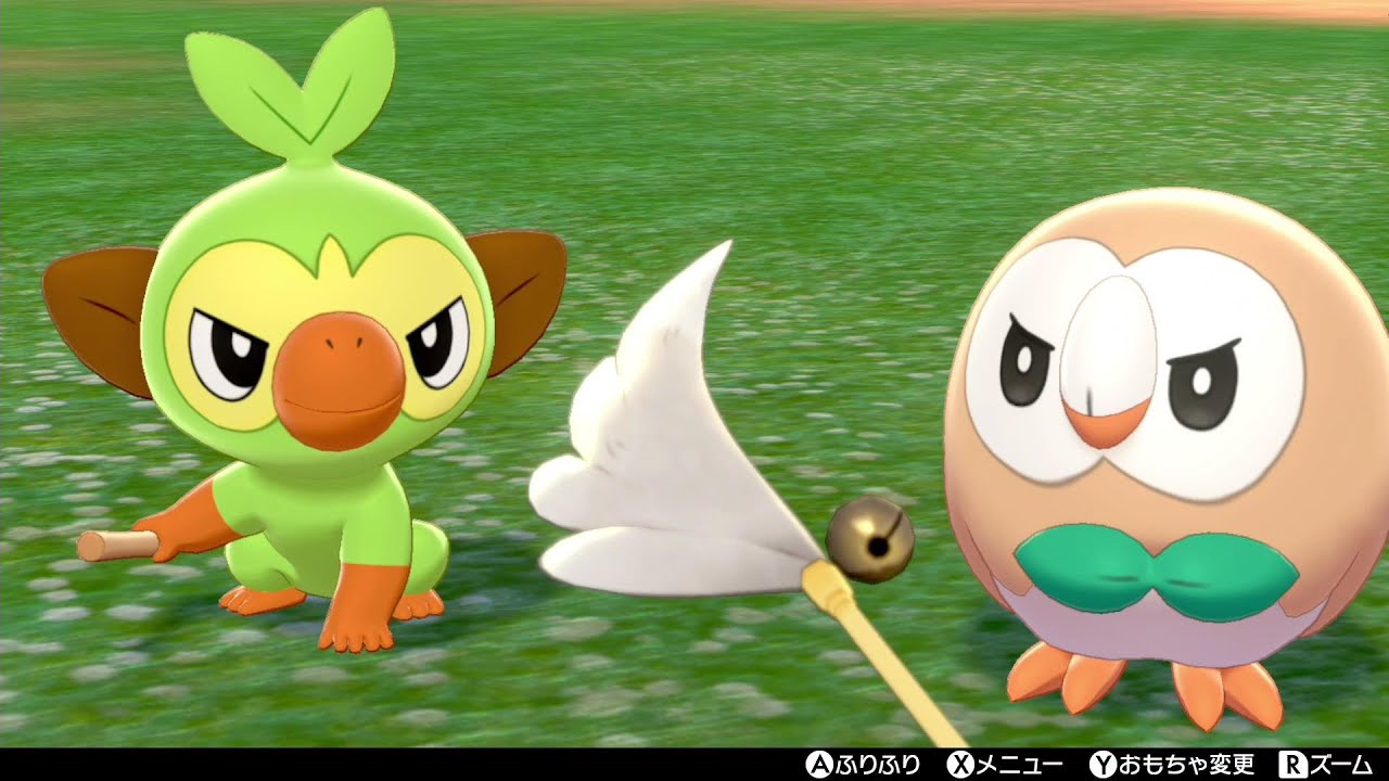 ポケモンホーム解禁！フシギダネ・モクロー・サルノリで合同キャンプ！癒されます【ポケモン剣盾/ソードシールド/ポケモンHOME】