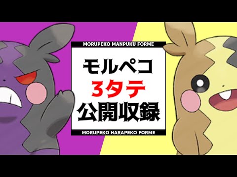 【公開収録】難易度S級!?前人未到のモルペコ3タテ劇場を狙う生放送！