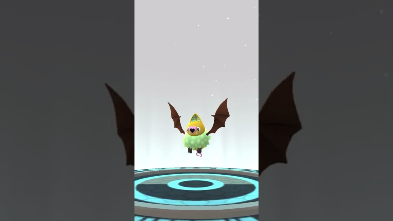 色違いココロモリ図鑑登録【ポケモンGO】