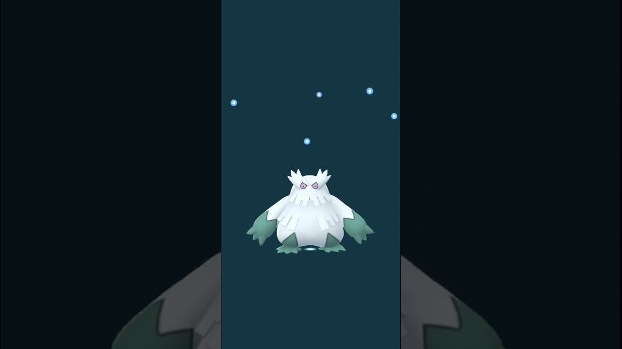 ポケモンGO アボマスノウの進化🌟