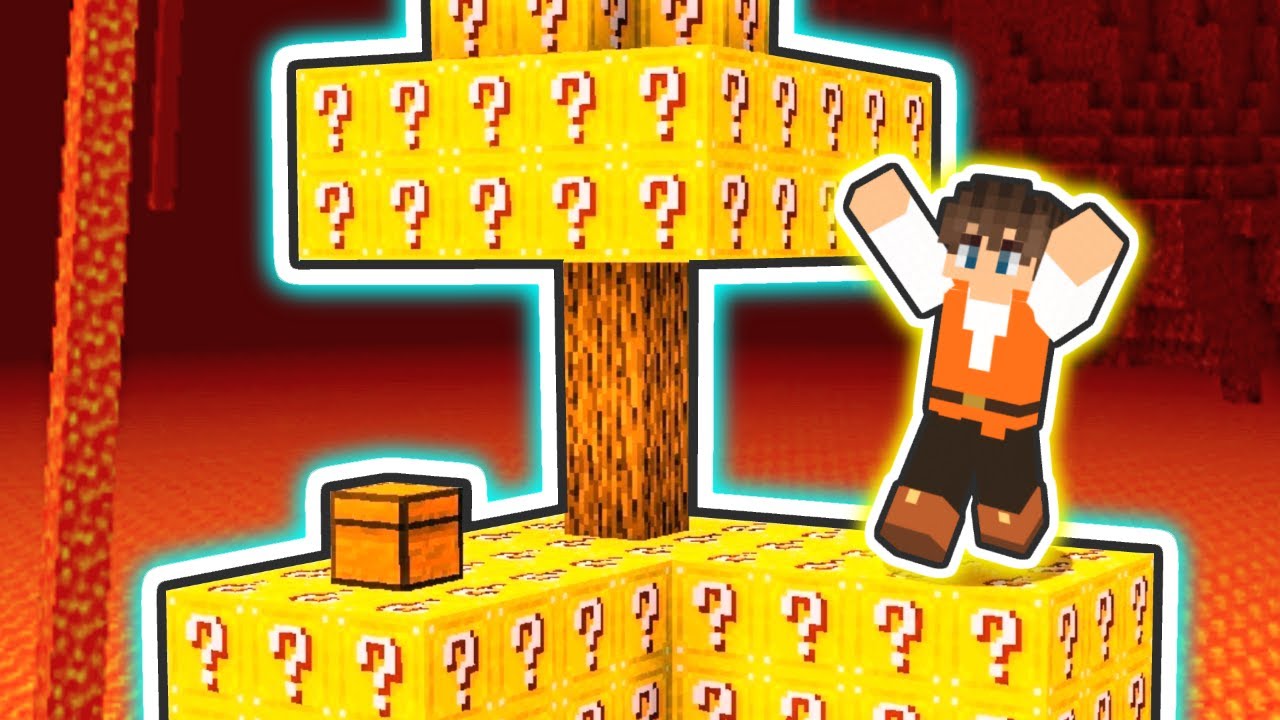 ネザーで地獄のラッキーブロック!?エンドラ討伐めざしてエンダーアイ集め!!マイクラでマケプレ実況Part12【マインクラフト】