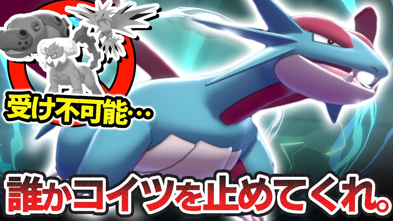 破壊！破壊！破壊！！この㊙️ボーマンダを受けることは不可能です。【ポケモン剣盾】