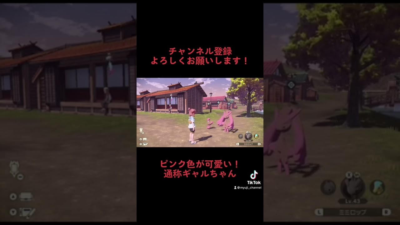 【色違い図鑑シリーズ】ミミロルとミミロップ色違いで揃った！！ #shorts #レジェンズアルセウス #ポケモン #ショート