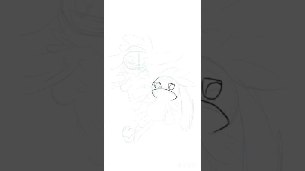 ラビフットの日と聞いて初めて描いてみた