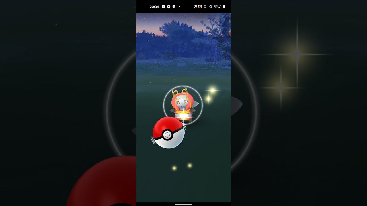 【ポケモンGO】バルビートをワンショット・エクセレント・カーブスローでゲットしただけの動画