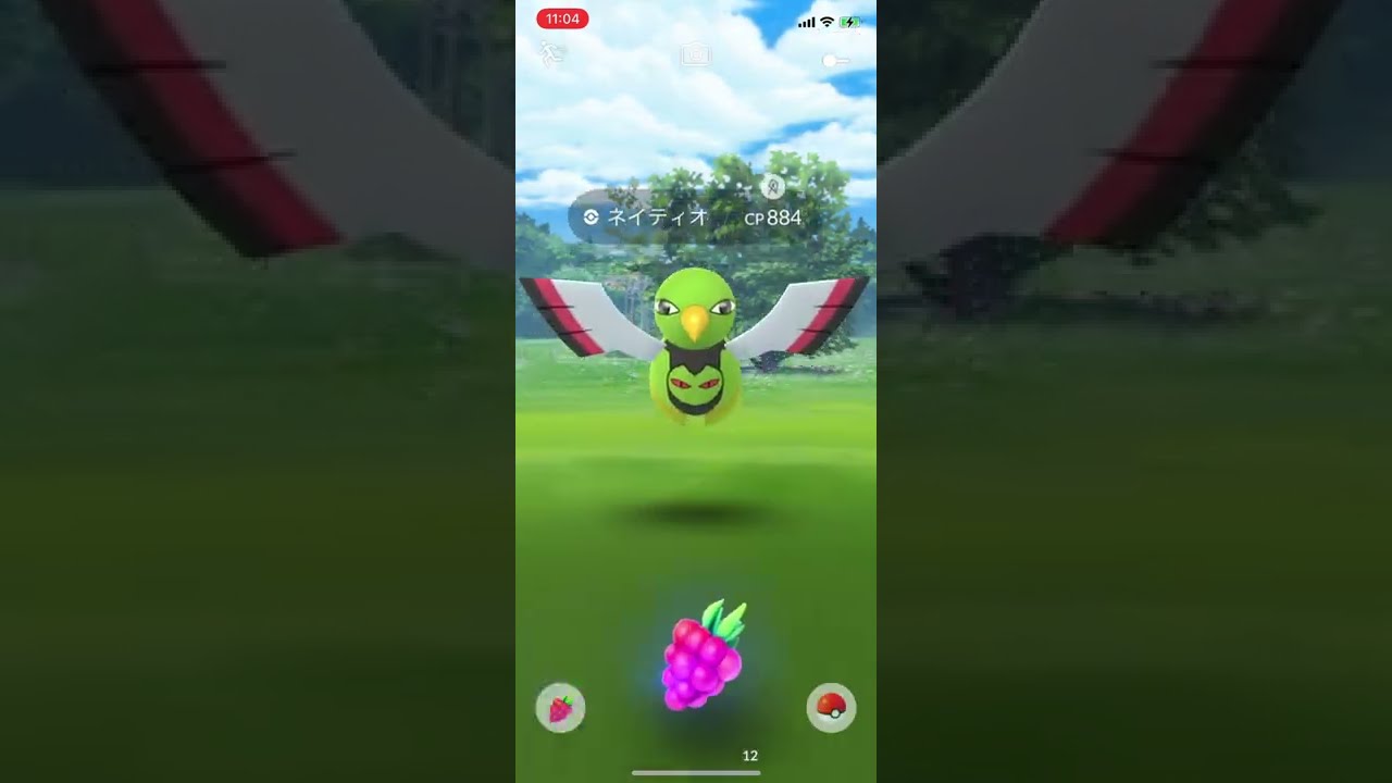 【ポケモンGO】野生のネイティオ Wild pokemon Xatu #shorts