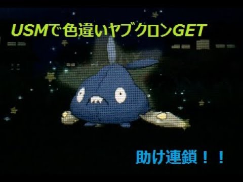 USMにて色違いヤブクロンをGET～！！