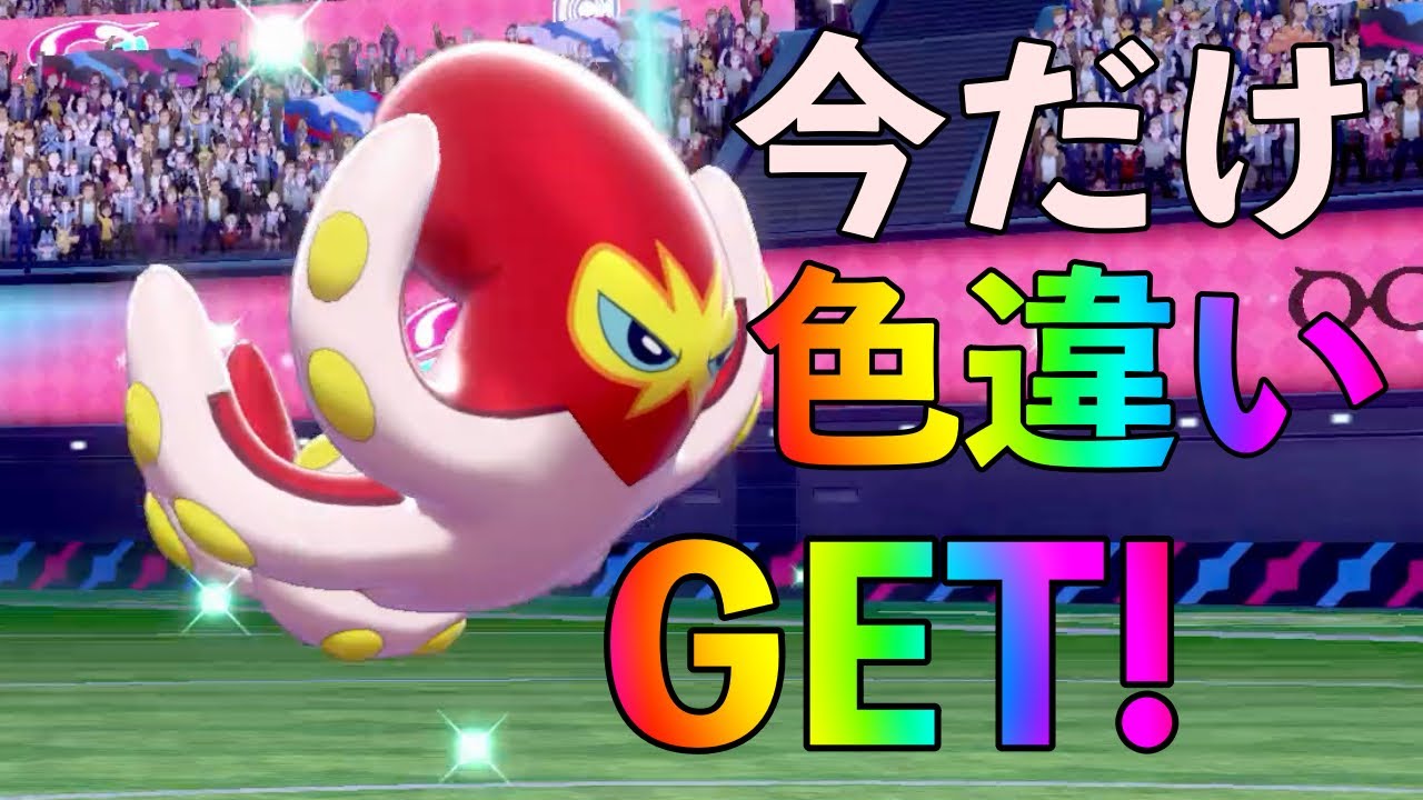 今だけ誰でも簡単にゲットできる色違いオトスパスが相手をはめまくるwwww【ポケモン剣盾】