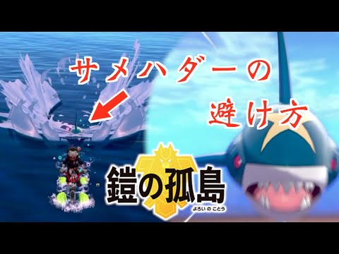 【鎧の孤島】サメハダーの避け方【ポケモン剣盾】