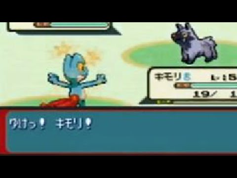【ポケモン ルビーサファイア】キモリ色違い粘り 5000~