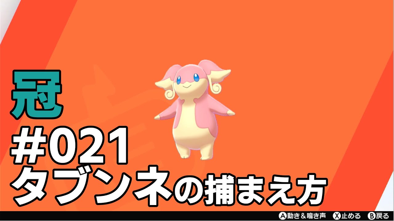 タブンネを探している方に見てほしい動画