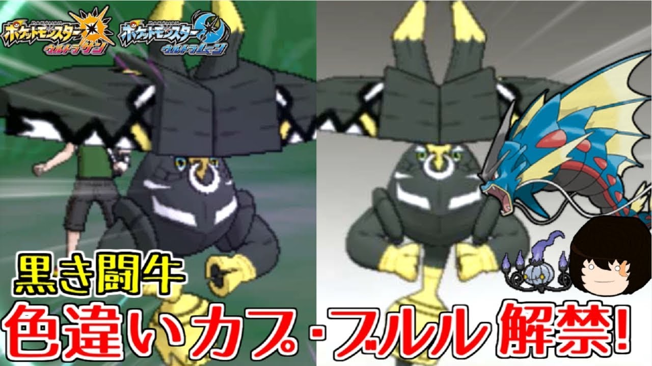 【ポケモンUSUM】色違いカプ・ブルルで対戦してみた！【ゆっくり実況】