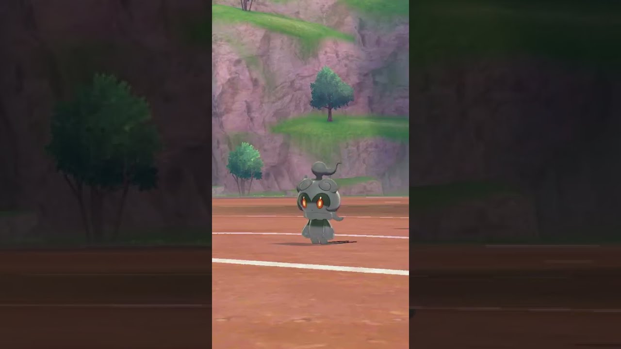 【まねっこ】らいげきを覚えた!?マーシャドー 【ポケモン剣盾】 #Shorts
