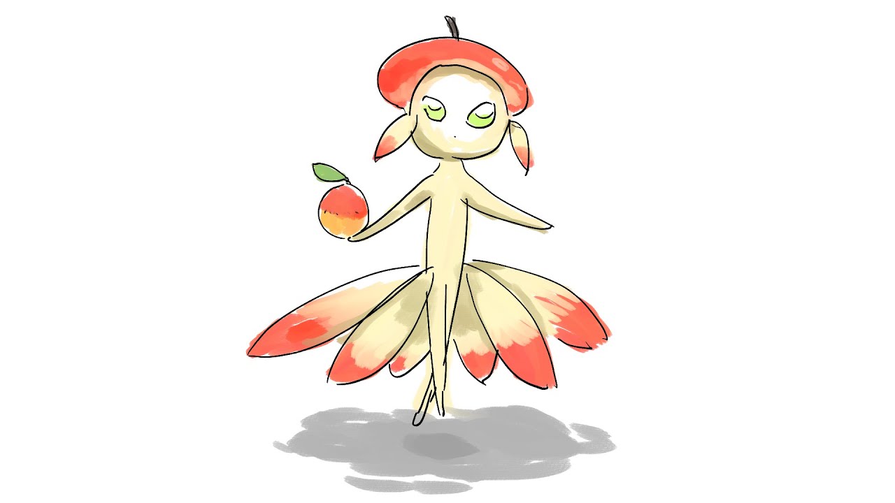 アママイコをうろ覚えで描いてみたら別物になった