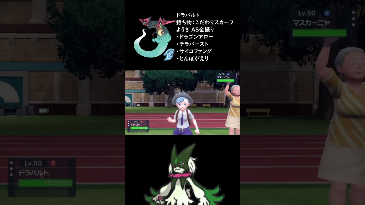 ドラパルト、ツヨイ【ポケモンSV】